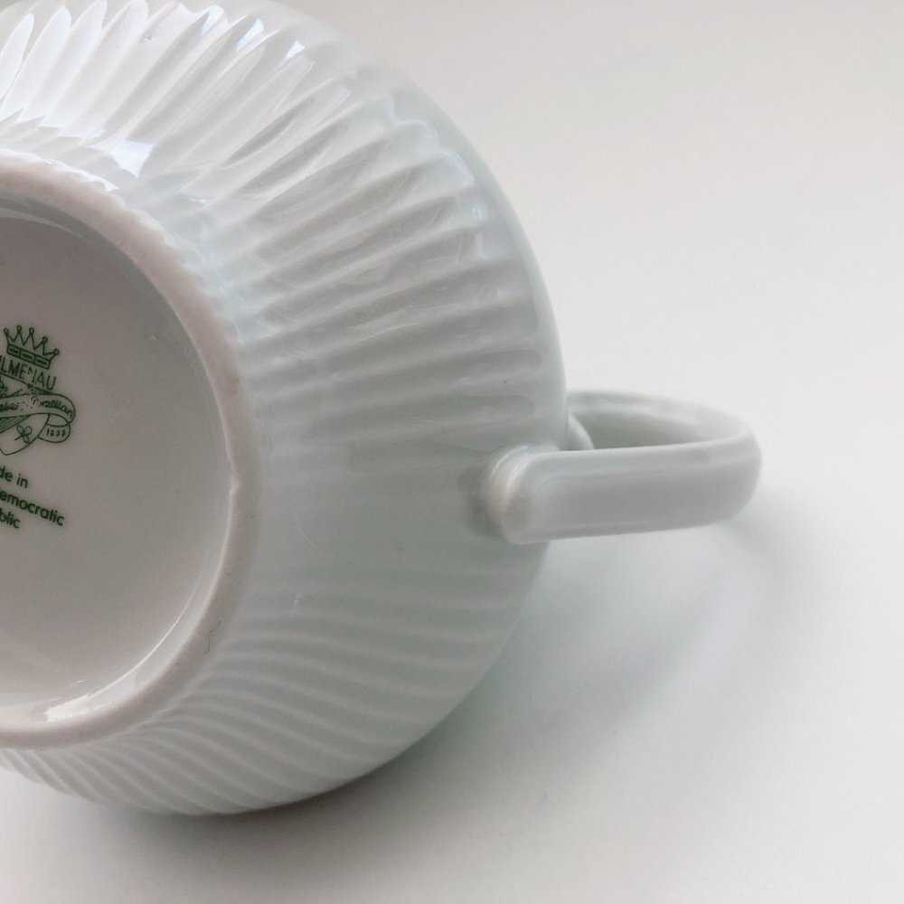 JLMenau Porcelain gravy boat pourer East Germany Vintage - Picture 7 of 10